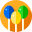Balloons icon 64x64