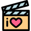 Clapperboard icon 64x64