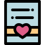 Wedding invitation icon 64x64