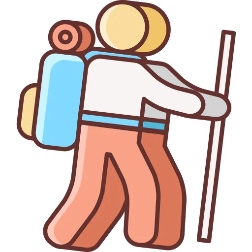 Hiking icon