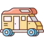 Camping van icon 64x64