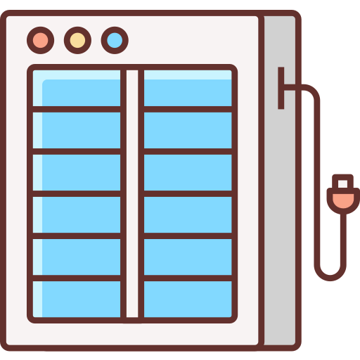 Solar panel icon