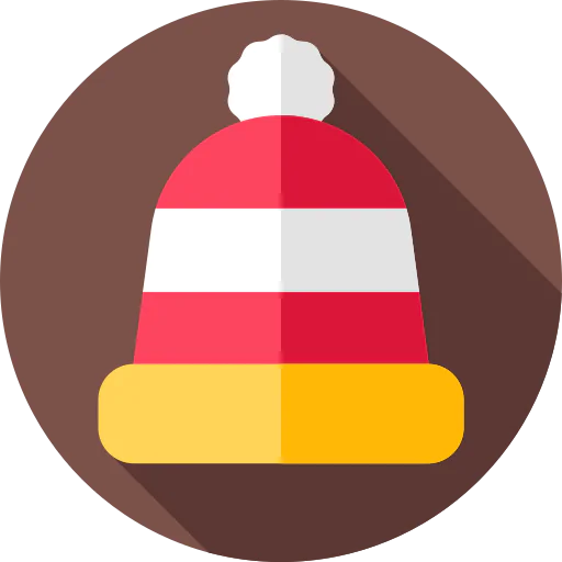 Winter hat icon