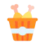 Chicken bucket icon 64x64