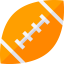 Rugby ball icon 64x64