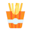 French fries icon 64x64