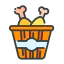 Chicken bucket icon 64x64