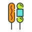 Corndog icon 64x64