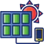 Solar panel icon 64x64