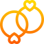 Wedding rings icon 64x64