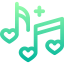 Musical notes icon 64x64