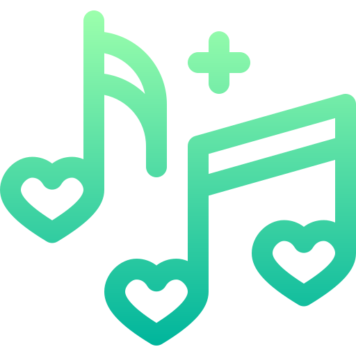 Musical notes icon