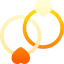 Wedding rings icon 64x64