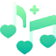 Musical notes icon 64x64
