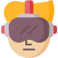 Vr glasses icon 64x64