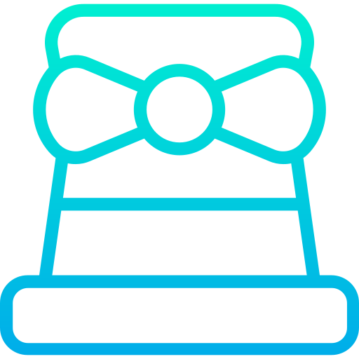 Top hat icon