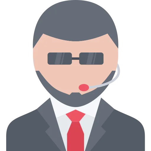 Security man icon