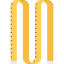 Measuring tape icon 64x64