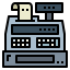 Cash register icon 64x64