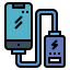 Power bank アイコン 64x64