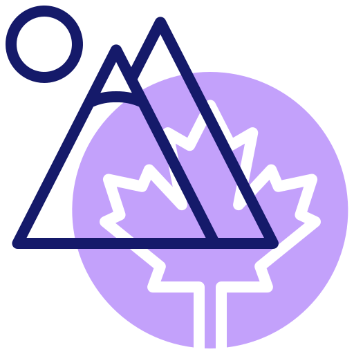 Mountain peak icon