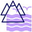 Mountains icon 64x64