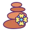 Hot stones icon 64x64