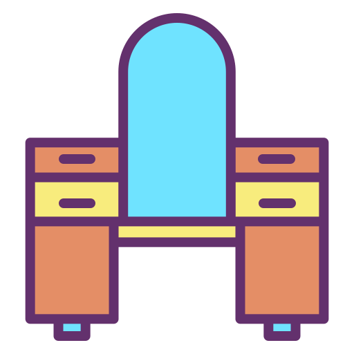Dressing table icon