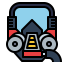 Gas mask icon 64x64