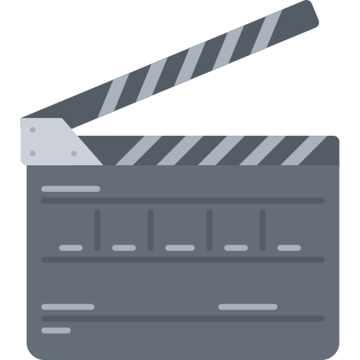 Clapperboard icon