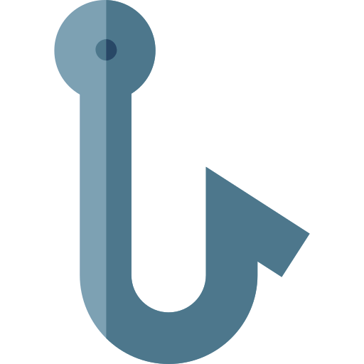 Fish hook icon