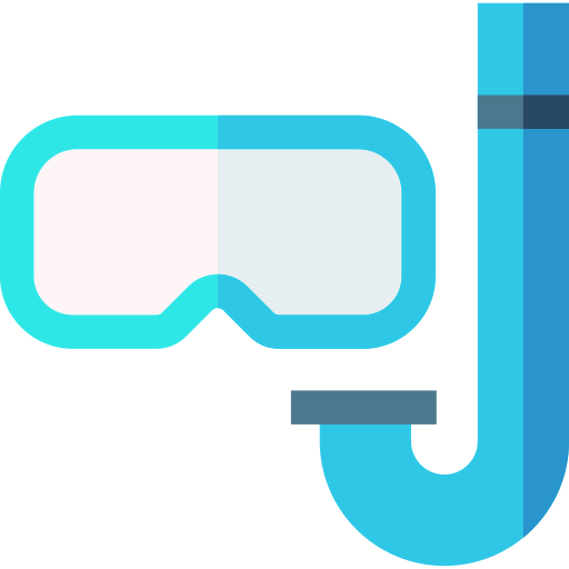 Diving goggles icon