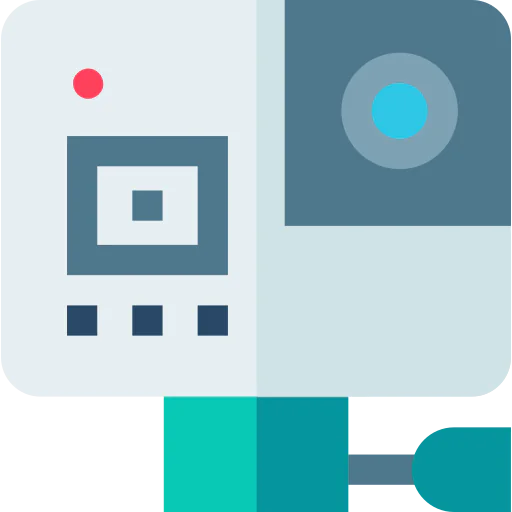 Action camera icon