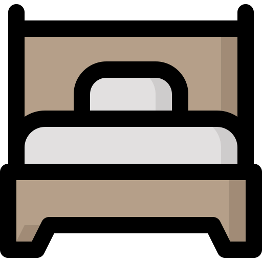 Single bed icon