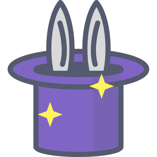 Magic hat icon