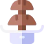 Chocolate foutain icon 64x64