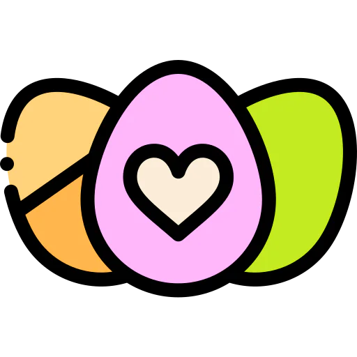Easter eggs icon