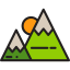 Mountains icon 64x64