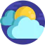 Cloudy night icon 64x64