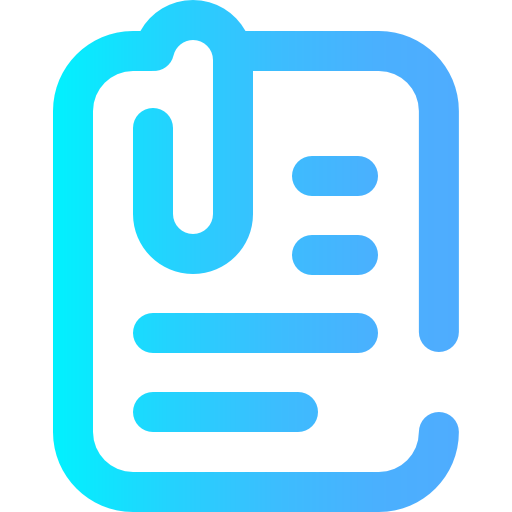 Attach file icon
