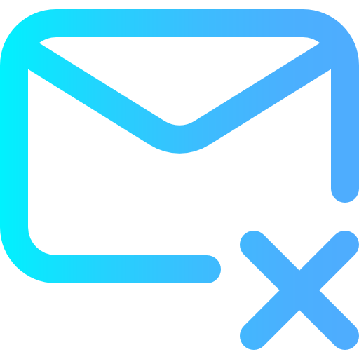 Delete message icon