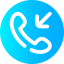 Incoming call icon 64x64