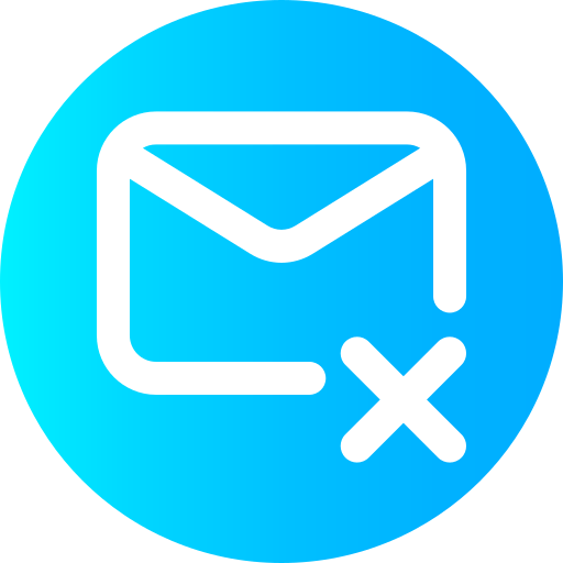 Delete message icon