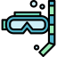 Diving glasses biểu tượng 64x64