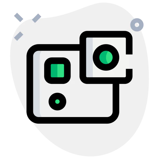Action camera icon