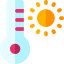 Hot temperature Ikona 64x64