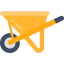 Wheelbarrow icon 64x64