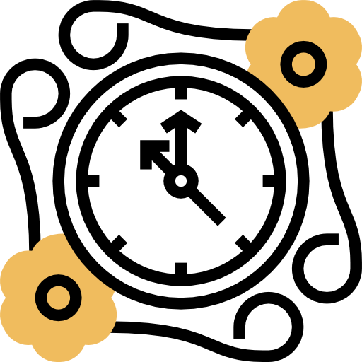 Wall clock icon