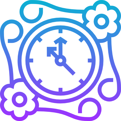 Wall clock icon