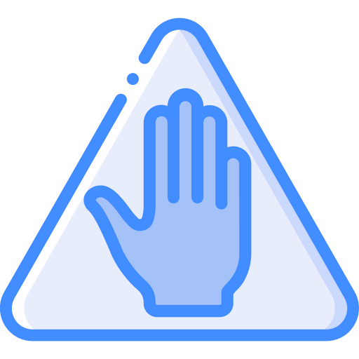 Do not touch icon